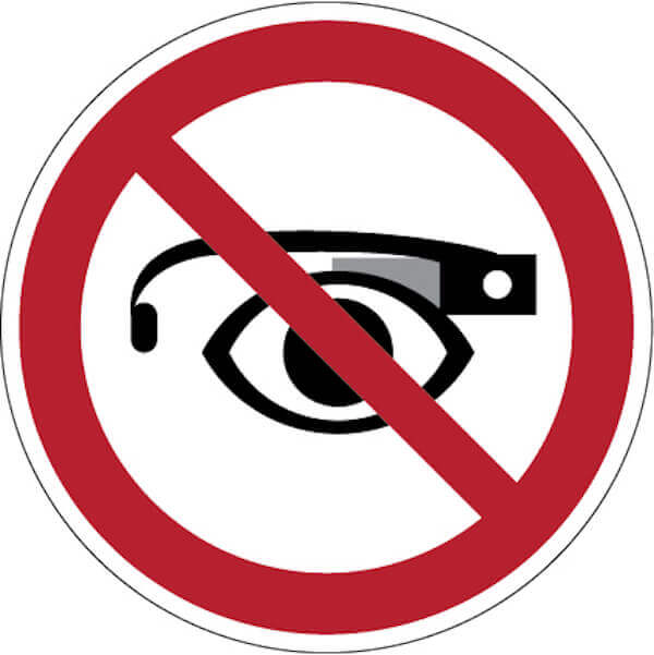 Slimme Bril Verboden