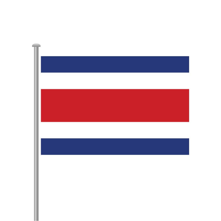 Costa Rica Vlag
