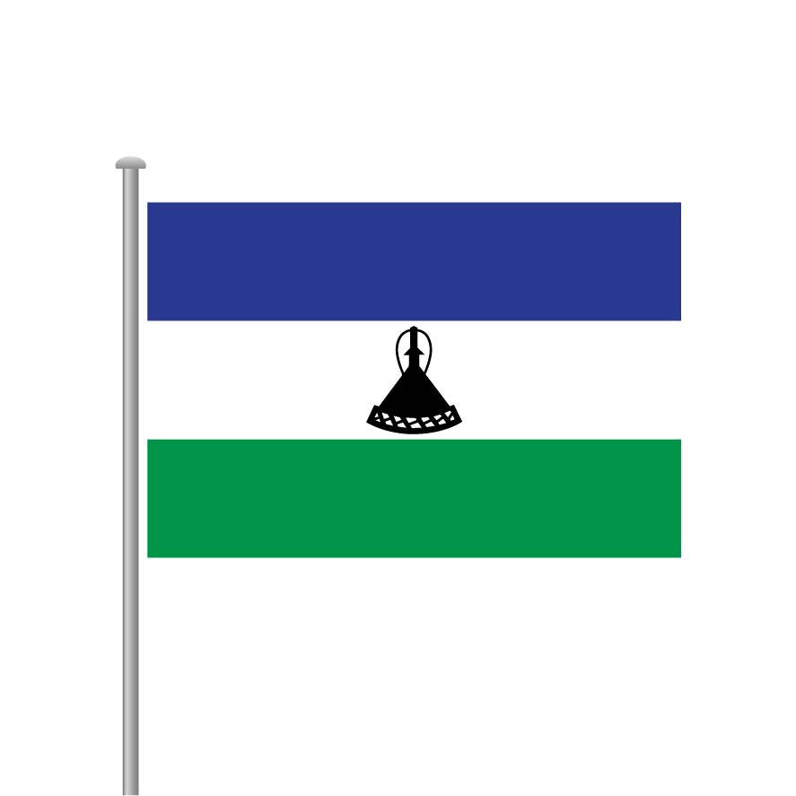 Lesotho Vlag